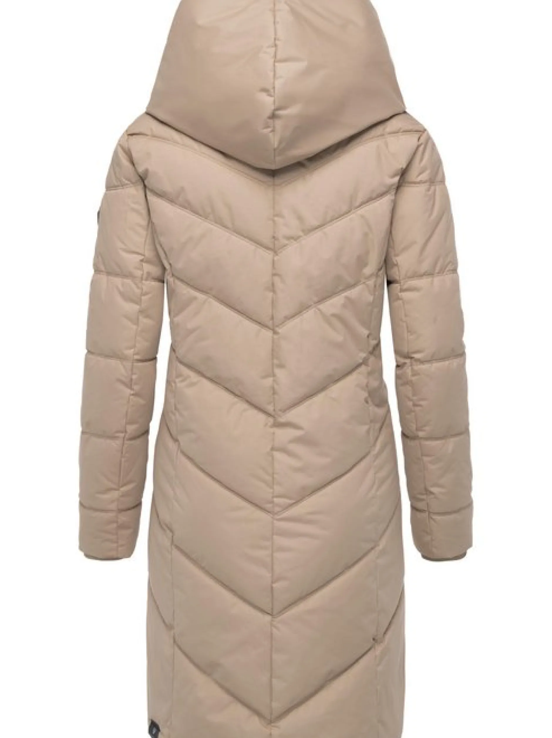 Ragwear Damen Steppmantel - Natalka in taupe
