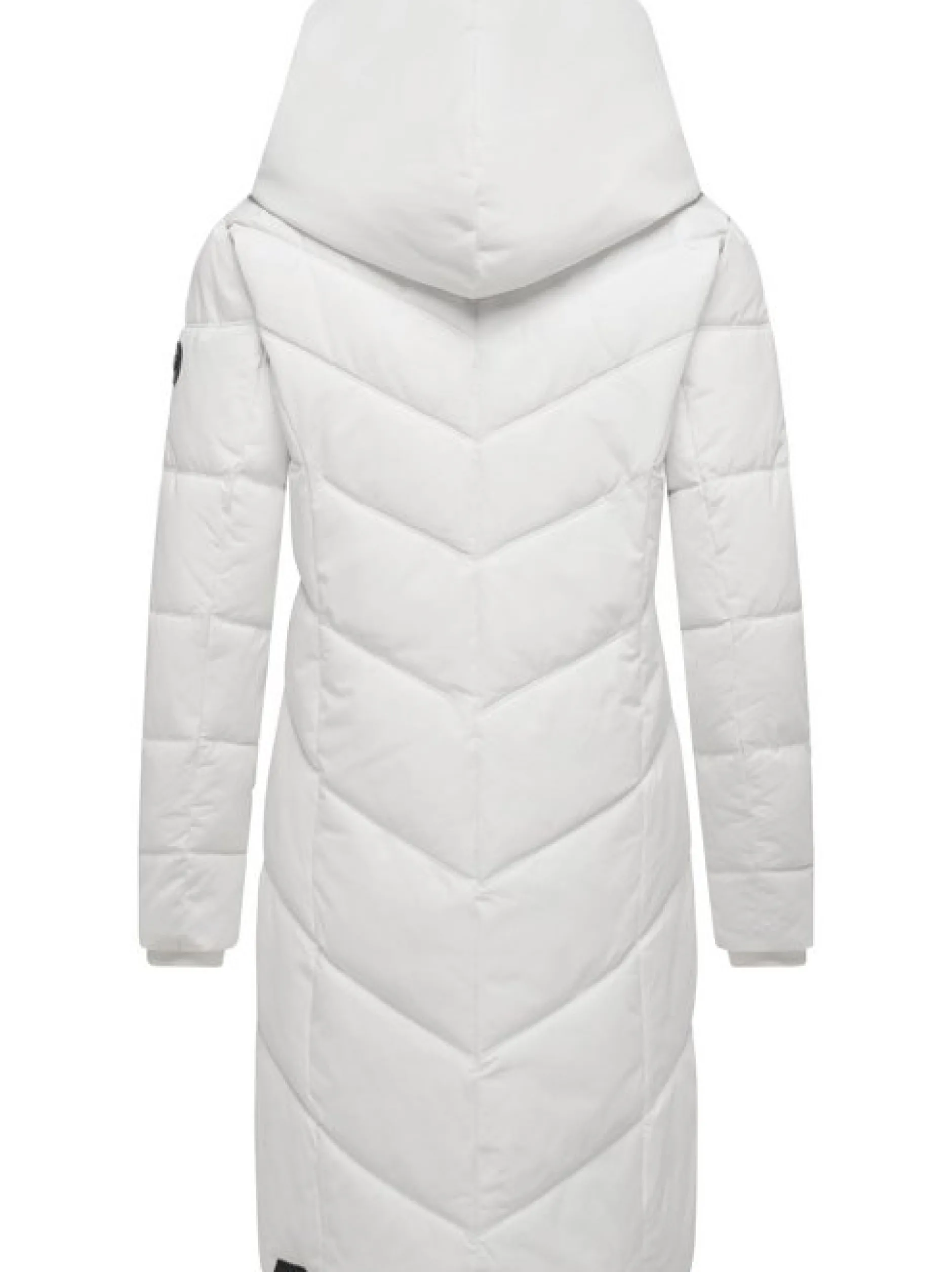 Ragwear Damen Steppmantel - Natalka in weiß