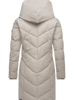 Ragwear Damen Steppmantel - Natalka in grau