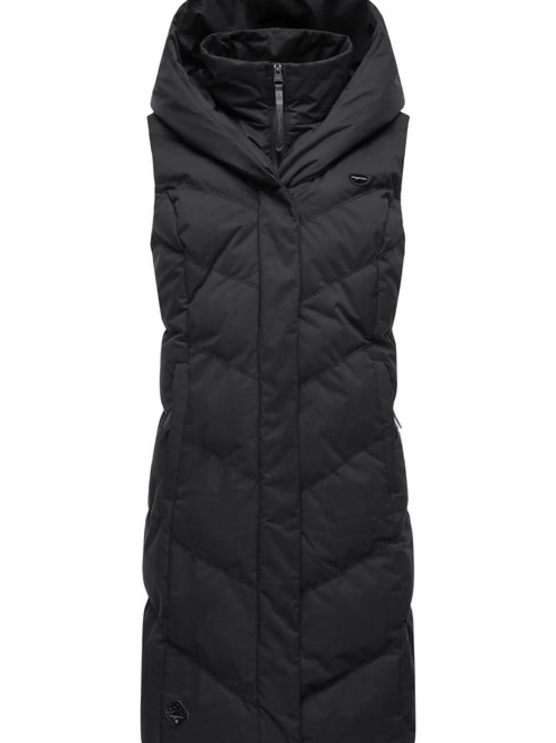 Ragwear Damen Steppweste - Natalka Vest in schwarz