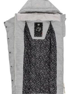Ragwear Damen Steppweste - Pavla Vest in weiß