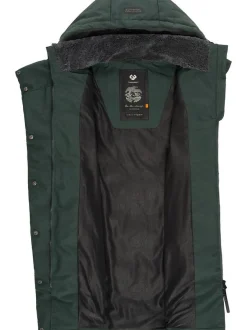 Ragwear Damen Steppweste - Pavla Vest in aqua