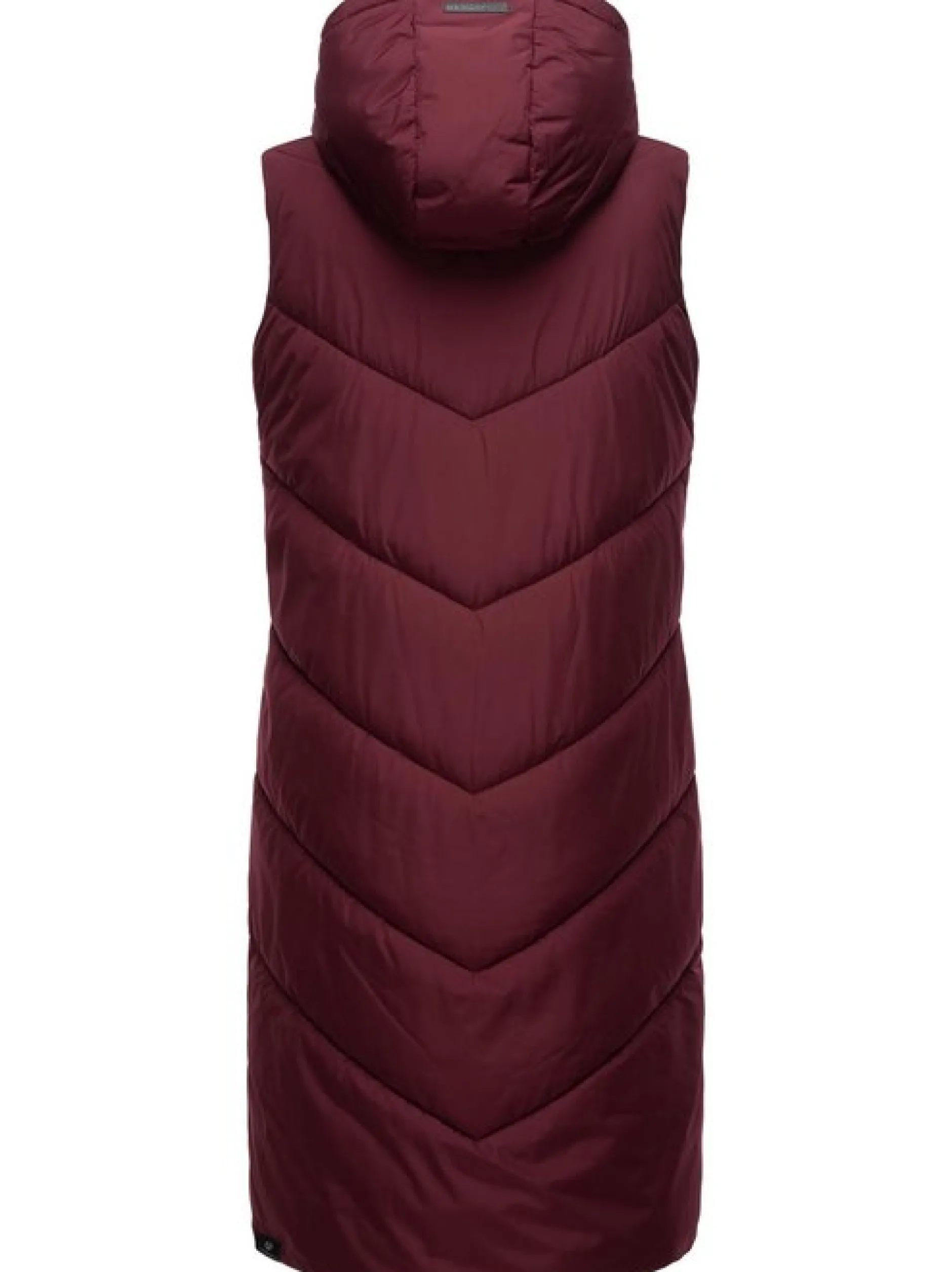 Ragwear Damen Steppweste - Suminka Vest in bordeaux