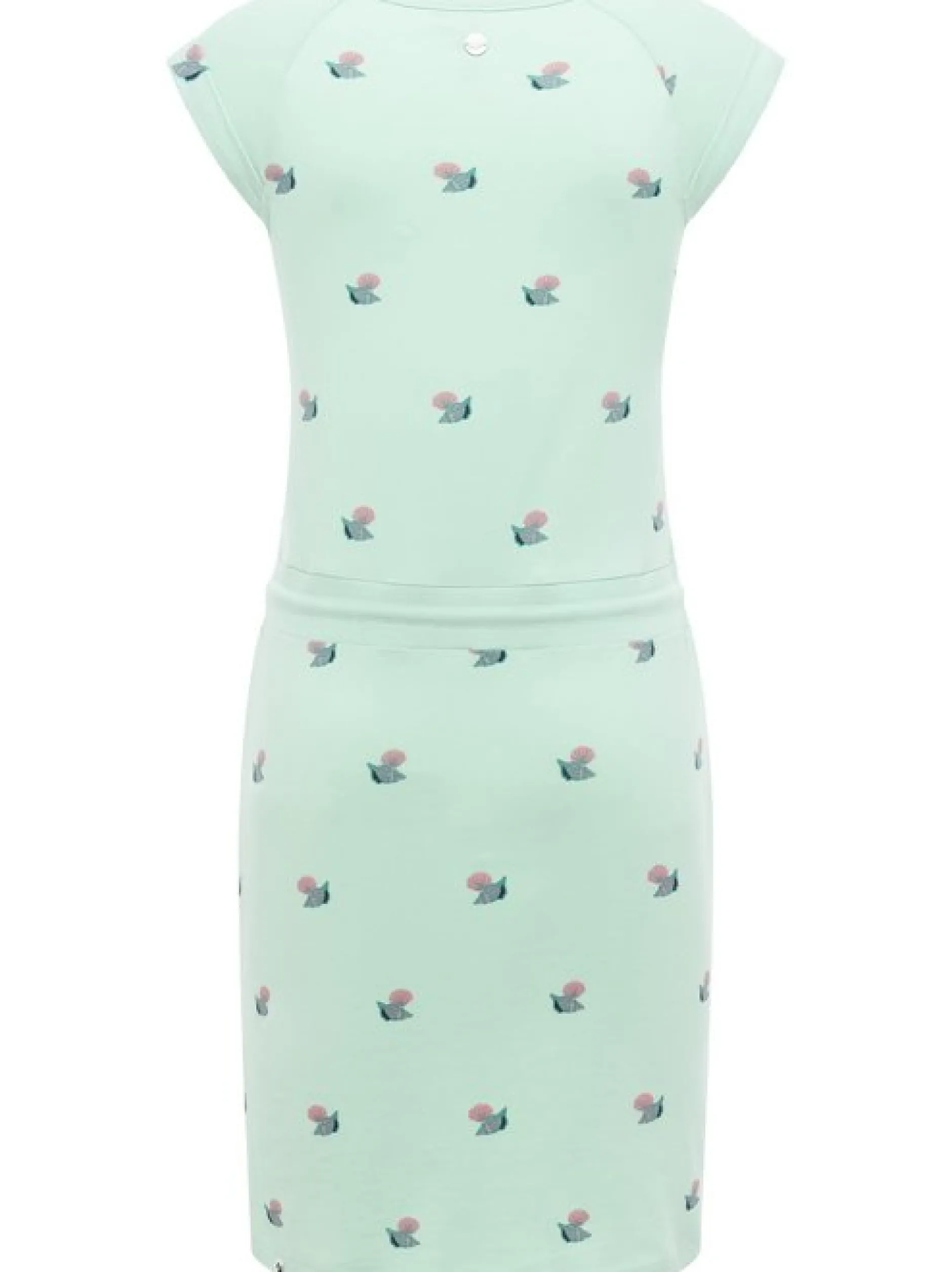 Ragwear Damen Strandkleid - Penellope Print YOUMODO in mint
