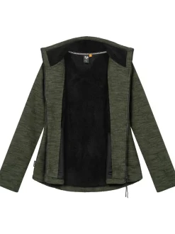 Ragwear Damen Strickjacke - Liram Melange in oliv