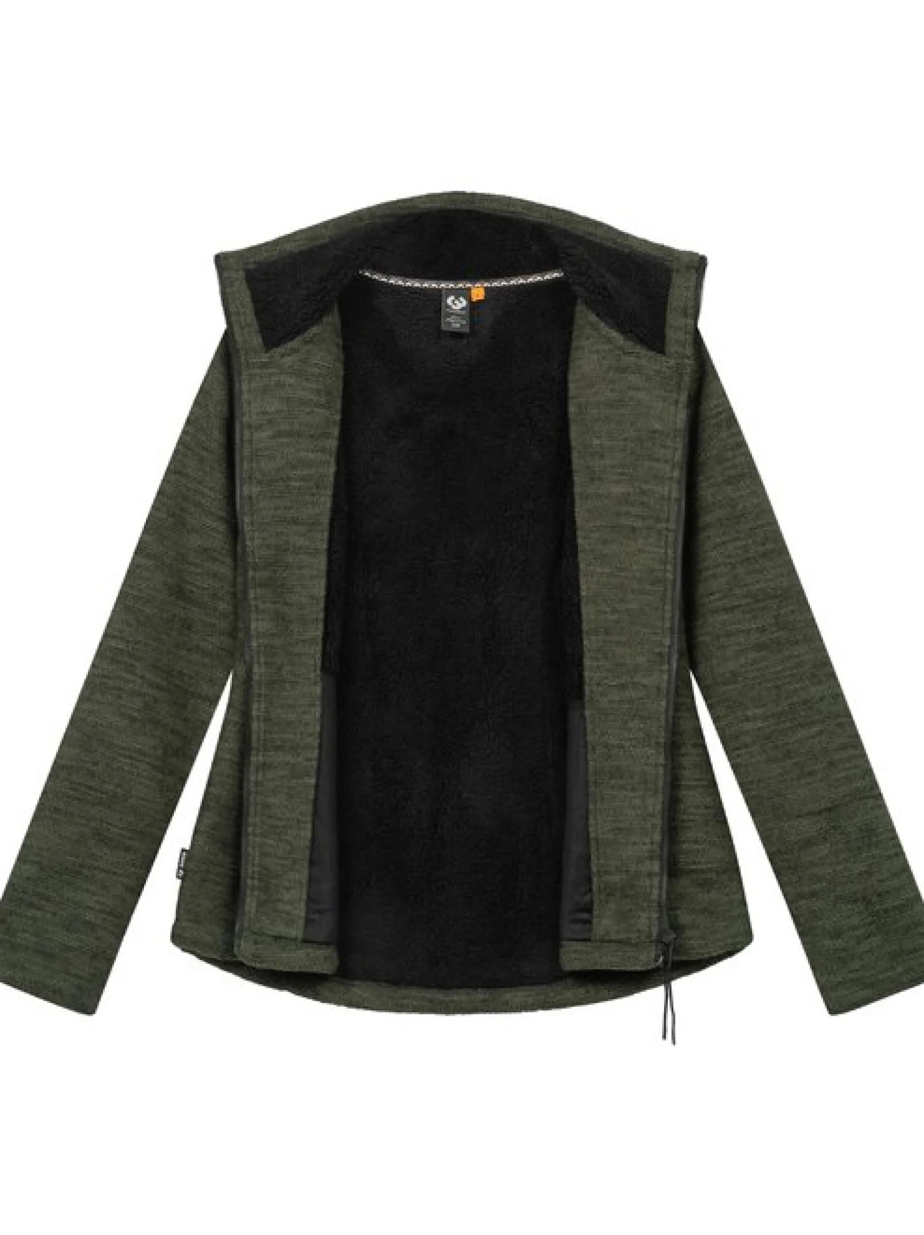Ragwear Damen Strickjacke - Liram Melange in oliv