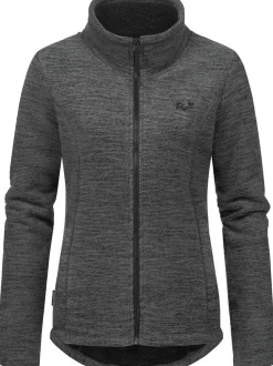 Ragwear Damen Strickjacke - Liram Melange in grau