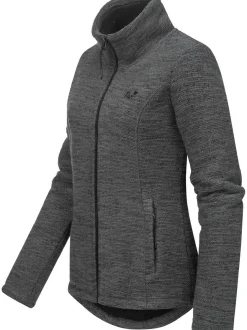 Ragwear Damen Strickjacke - Liram Melange in grau