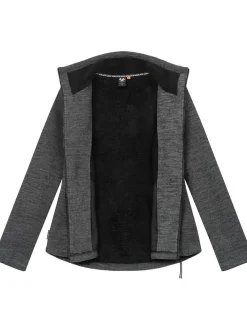Ragwear Damen Strickjacke - Liram Melange in grau