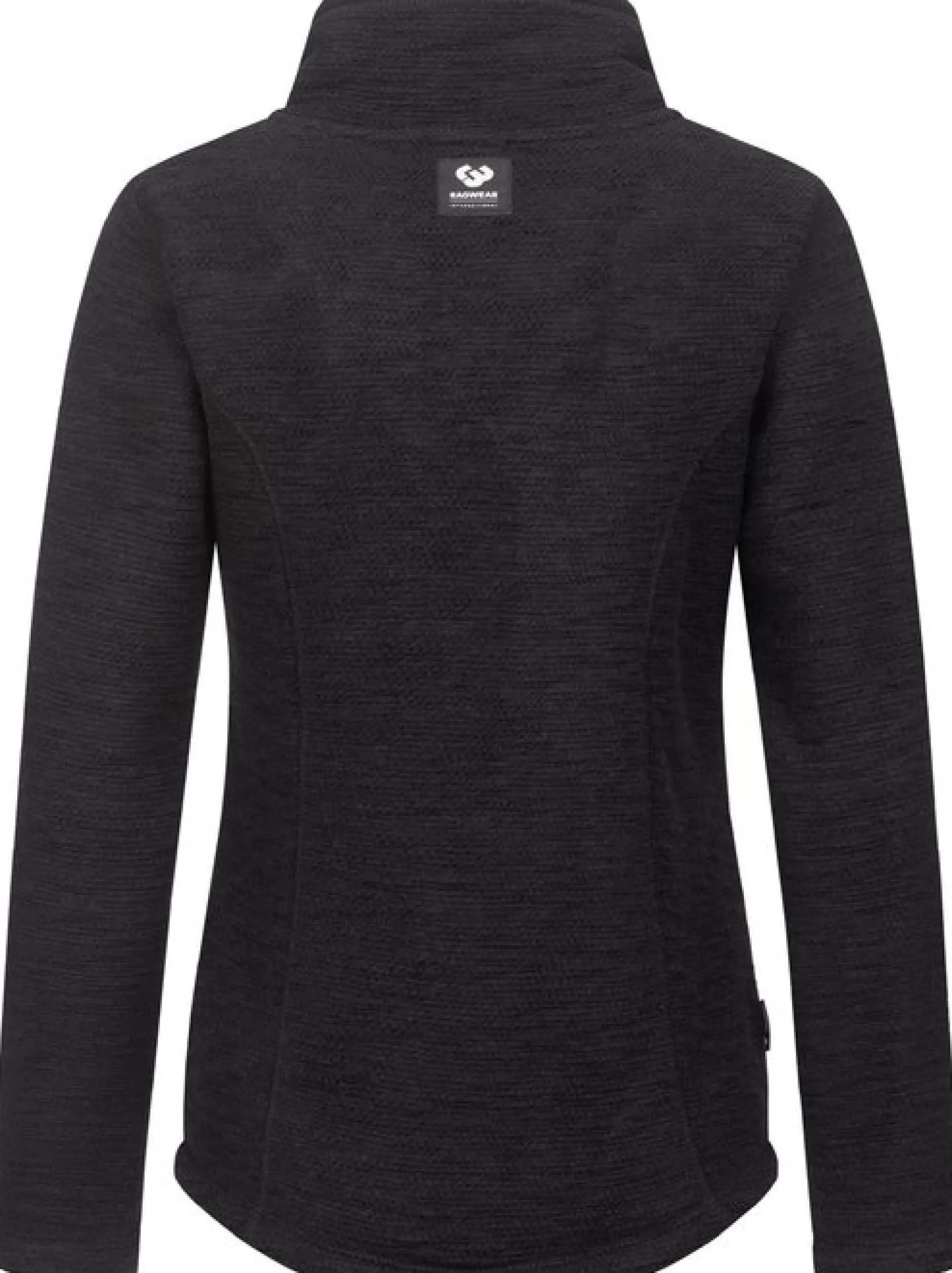 Ragwear Damen Strickjacke - Liram Melange in schwarz
