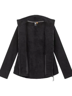 Ragwear Damen Strickjacke - Liram Melange in schwarz