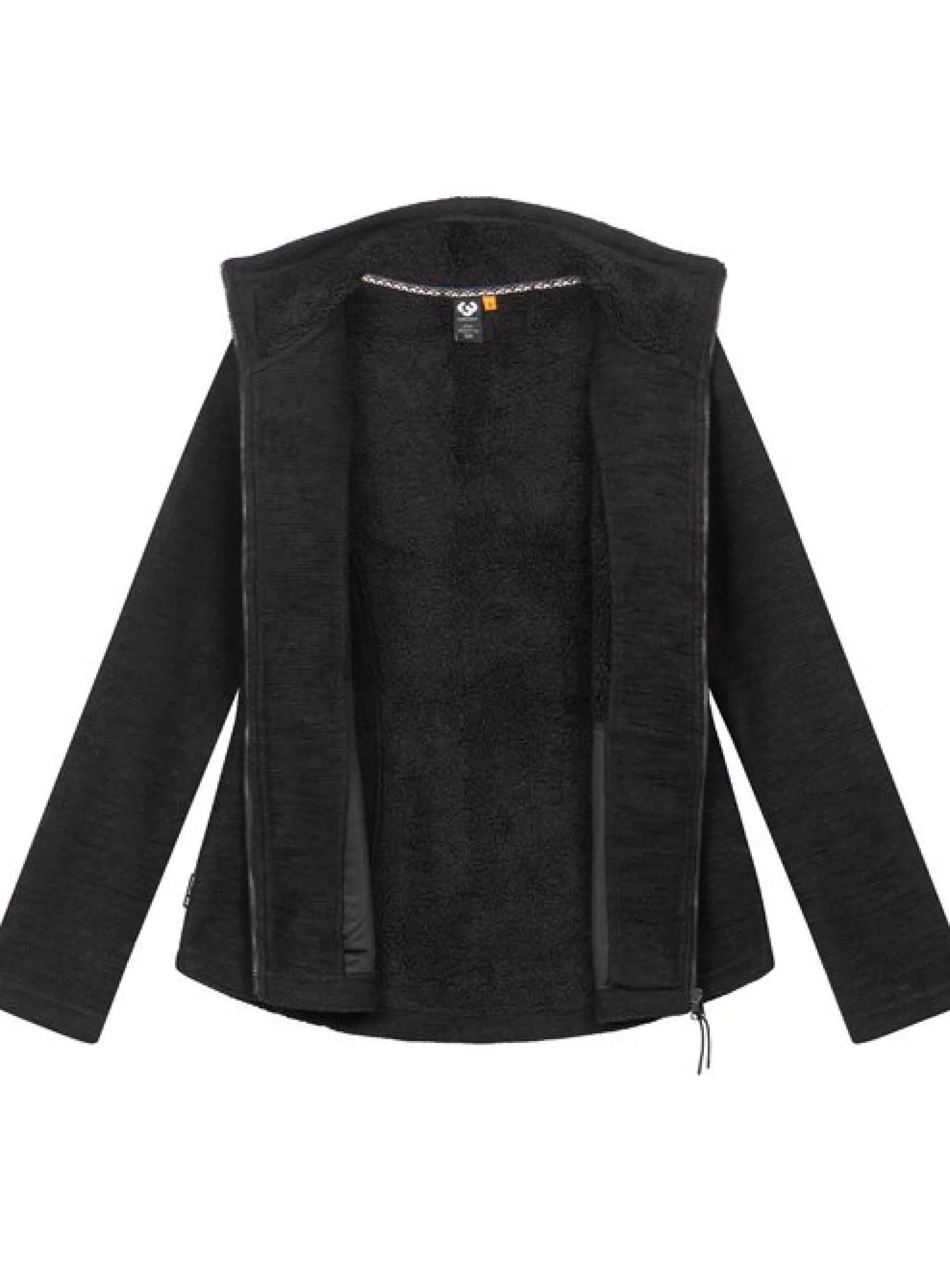 Ragwear Damen Strickjacke - Liram Melange in schwarz