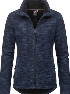 Ragwear Damen Strickjacke - Liram Melange in marine