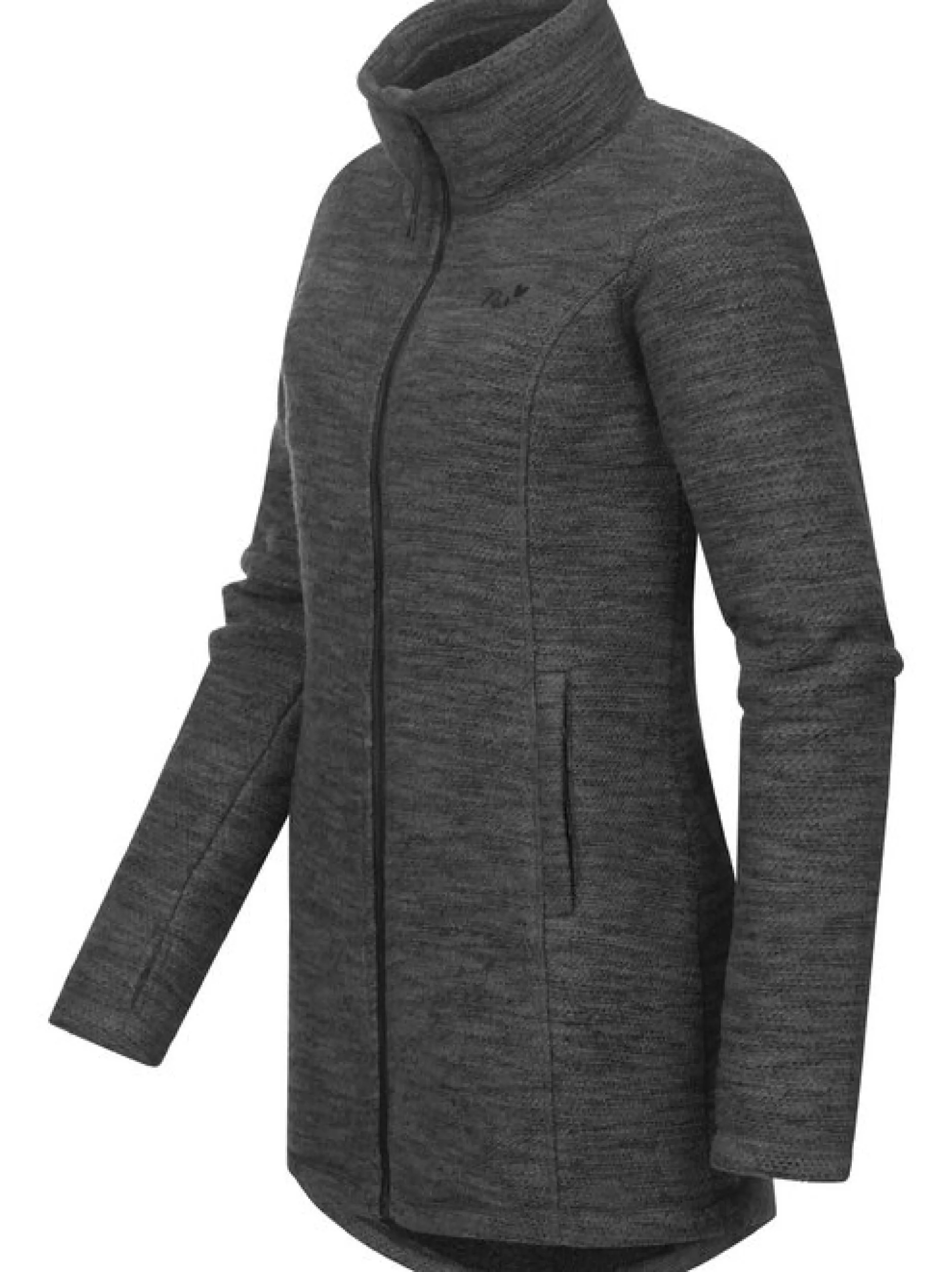 Ragwear Damen Strickjacke - Miram Melange in grau