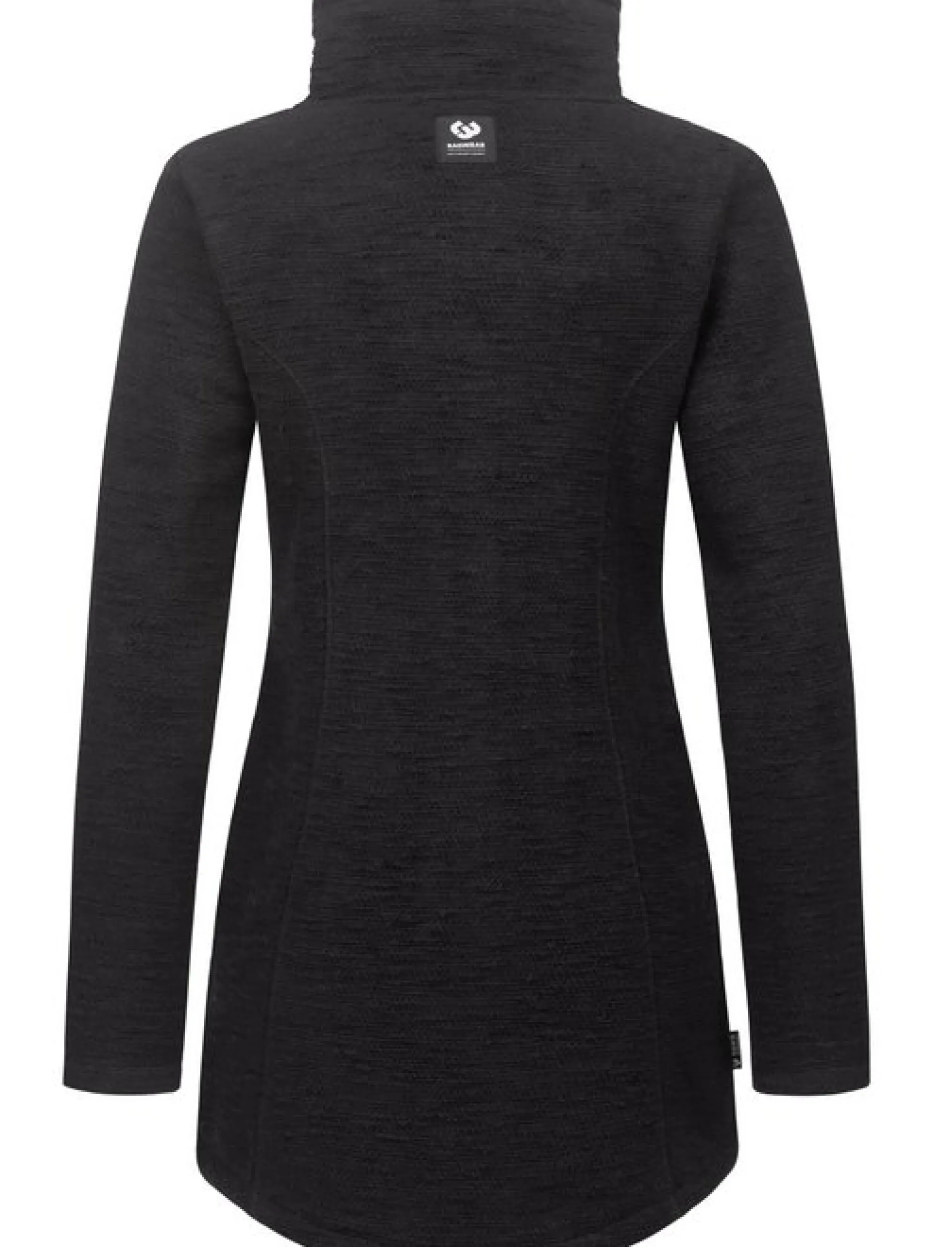 Ragwear Damen Strickjacke - Miram Melange in schwarz