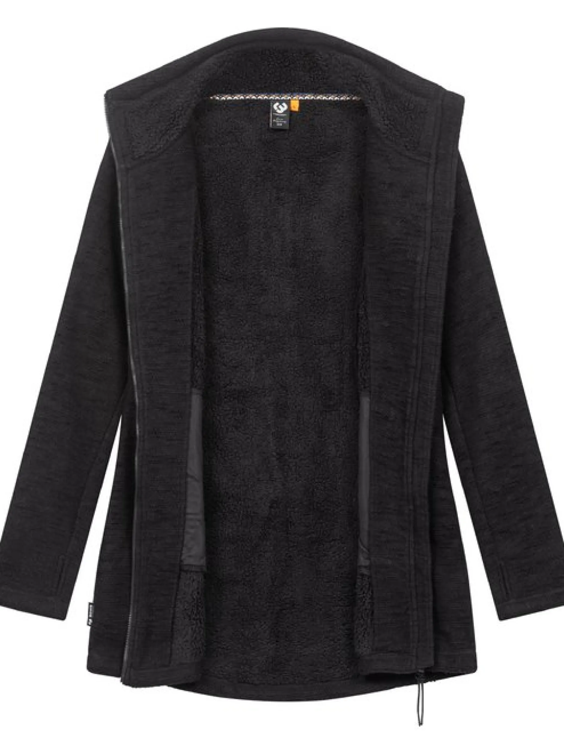 Ragwear Damen Strickjacke - Miram Melange in schwarz