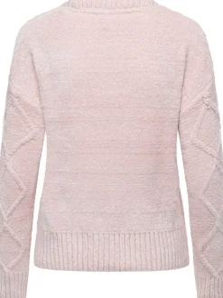 Ragwear Damen Strickpullover - Jannina in rosa