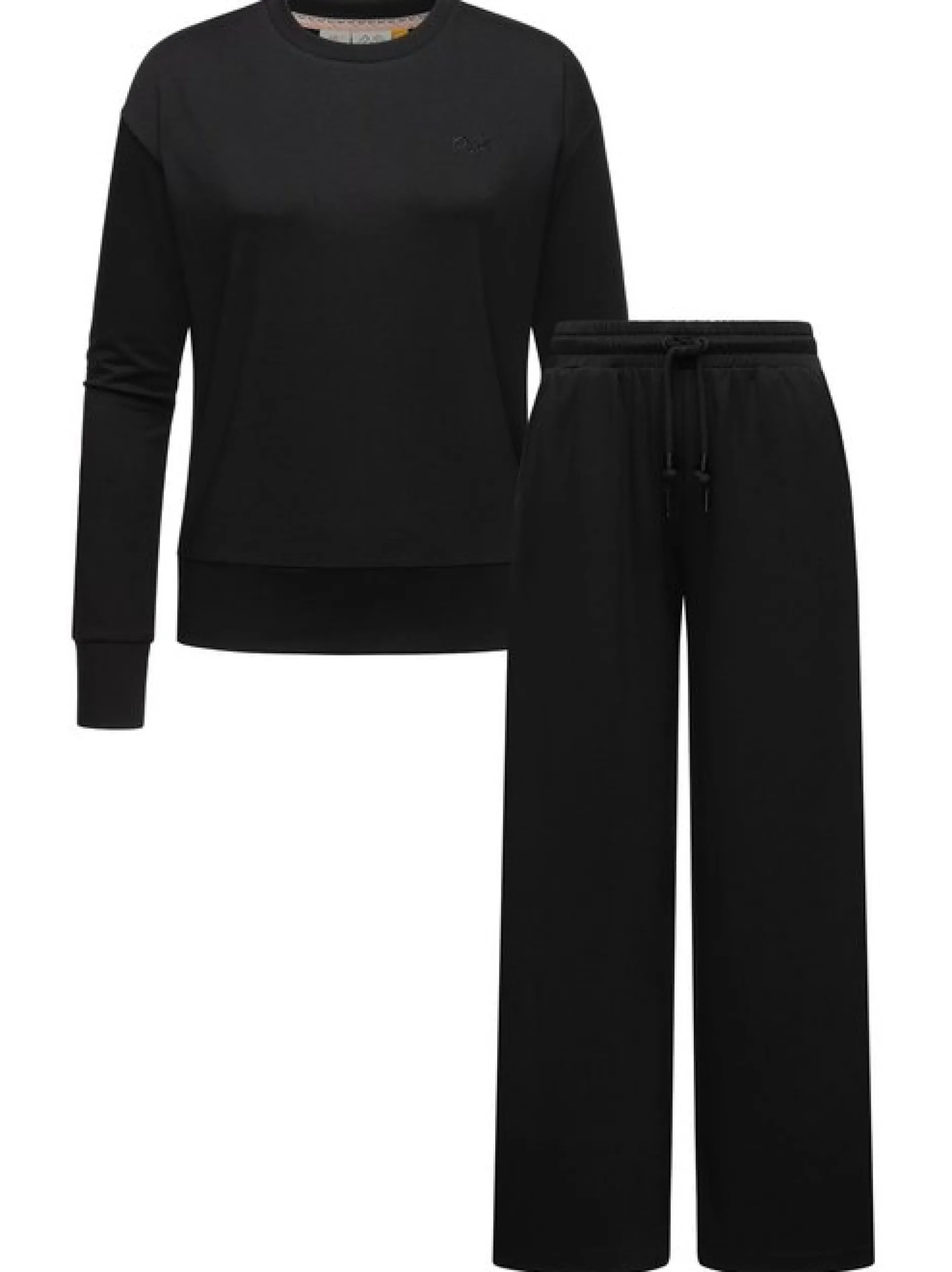 Ragwear Damen Sweater - Set Delje in schwarz
