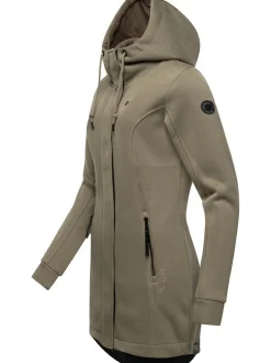 Ragwear Damen Sweatjacke - Letti Bonded in braun