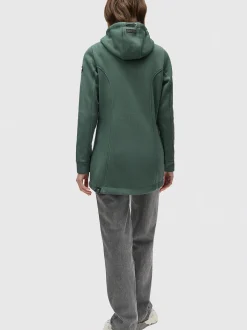 Ragwear Damen Sweatjacke - Letti Bonded in grün