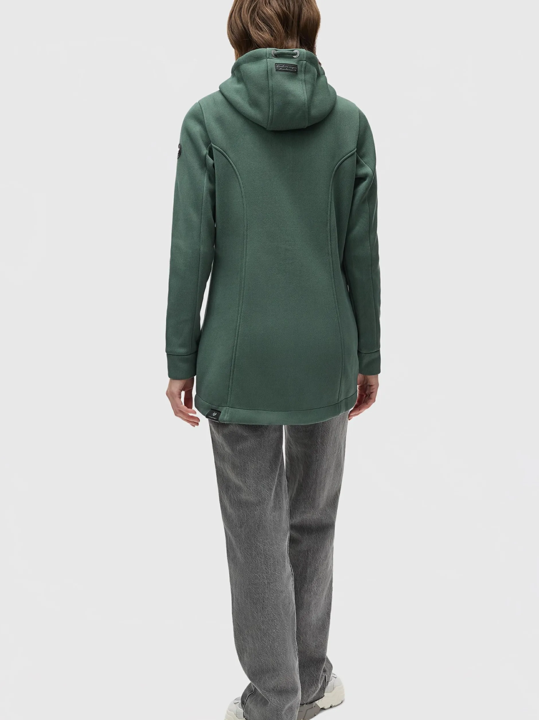 Ragwear Damen Sweatjacke - Letti Bonded in grün