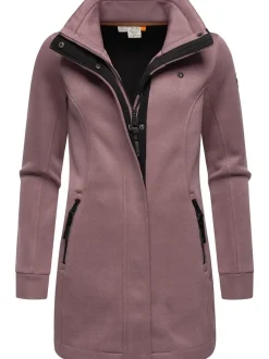 Ragwear Damen Sweatjacke - Letrice Bonded in lila