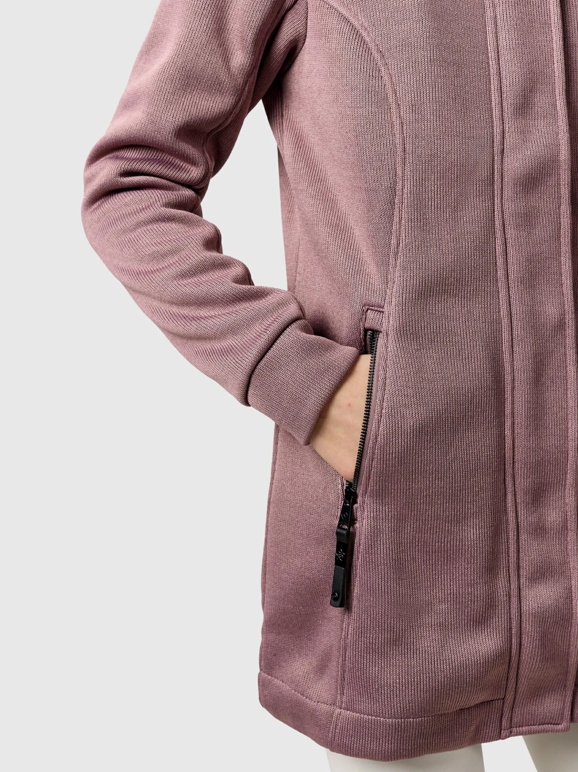 Ragwear Damen Sweatjacke - Letrice Bonded in lila