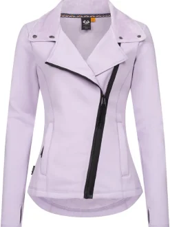 Ragwear Damen Sweatjacke - Saskie in flieder