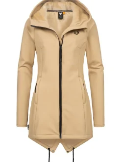 Ragwear Damen Sweatjacke - Wingi in taupe
