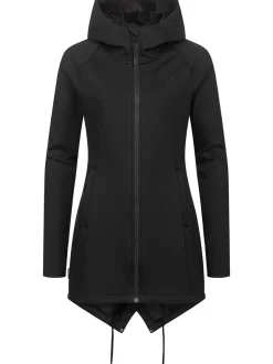Ragwear Damen Sweatjacke - Wingi in schwarz