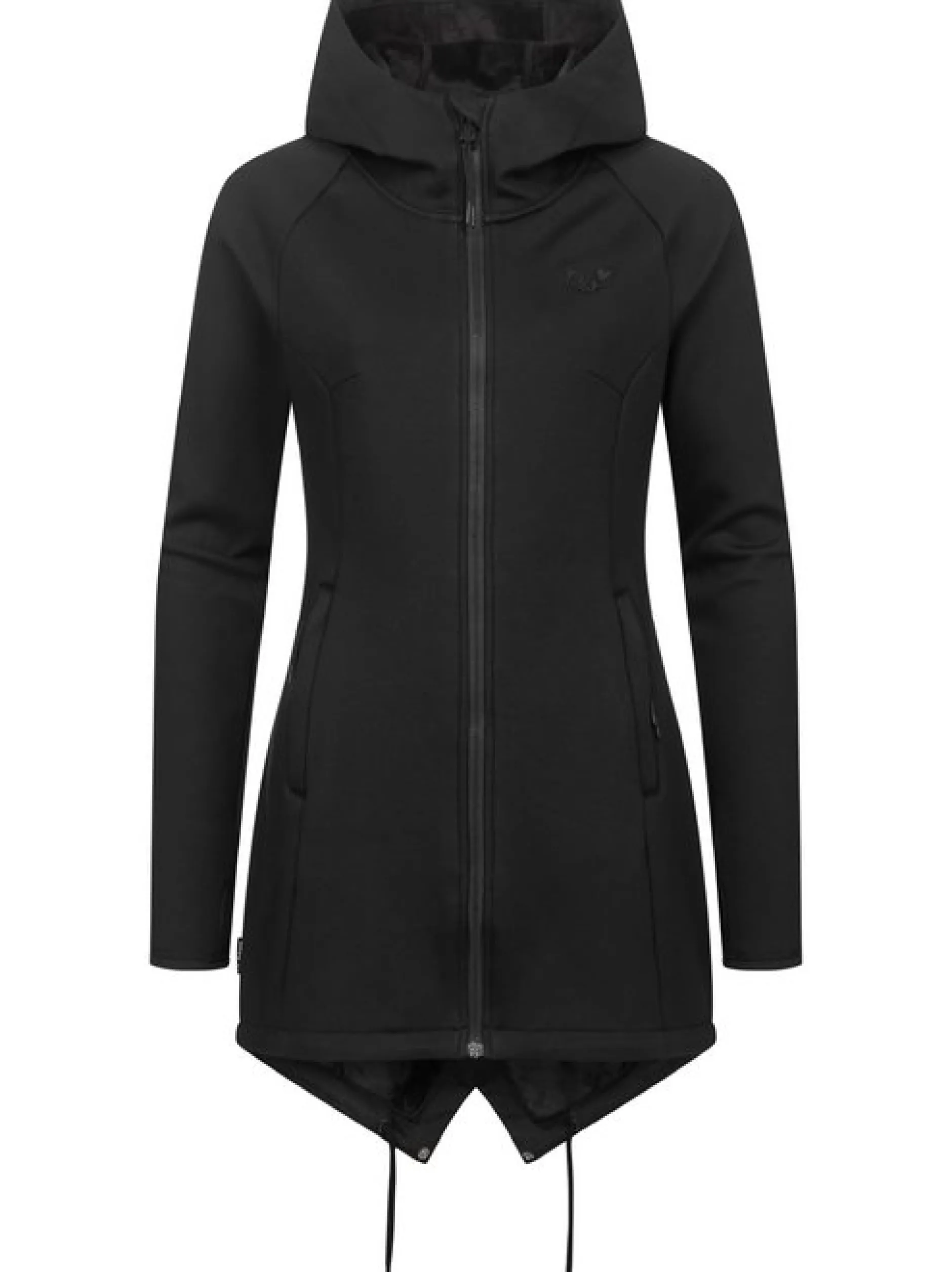 Ragwear Damen Sweatjacke - Wingi in schwarz