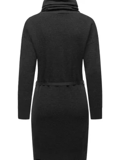 Ragwear Damen Sweatkleid - Babett Dress Intl. in grau