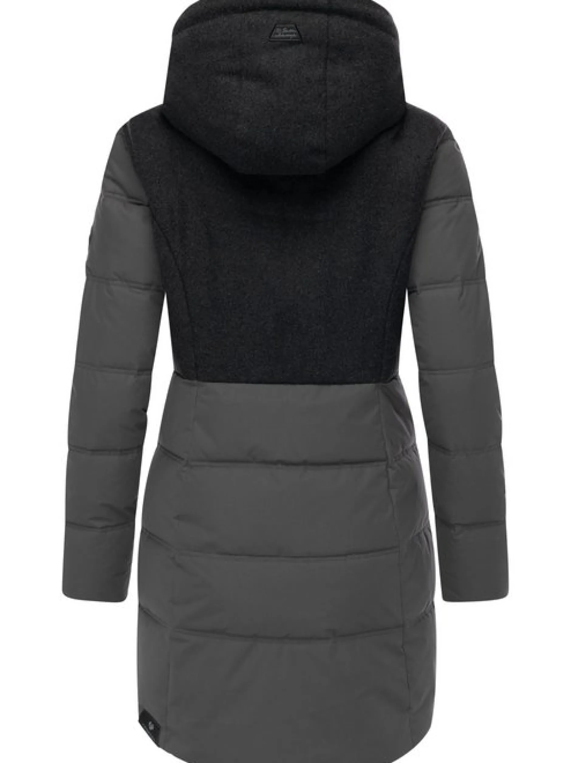 Ragwear Damen Winterjacke - Ashani Block Intl. in grau