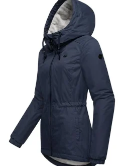 Ragwear Damen Winterjacke - Dankka Warm in marine