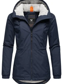 Ragwear Damen Winterjacke - Dankka Warm in marine