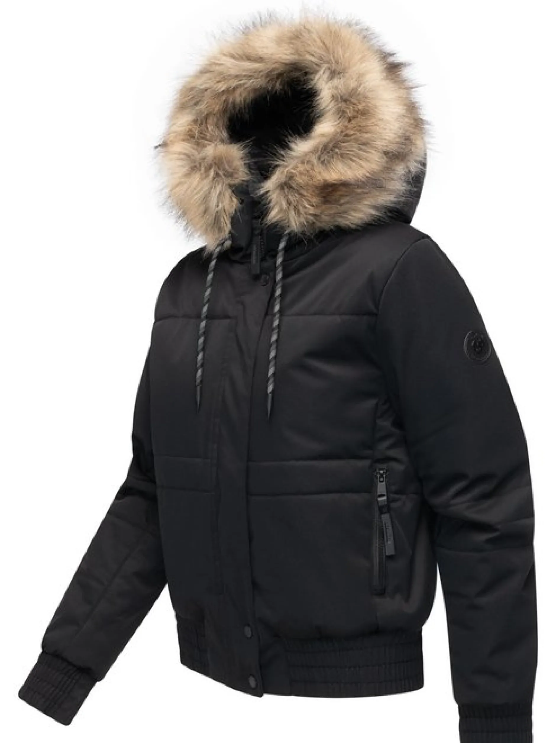 Ragwear Damen Winterjacke - Deluxia YOUMODO in schwarz