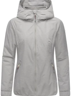 Ragwear Damen Winterjacke - Dizzie Warm Rain in grau
