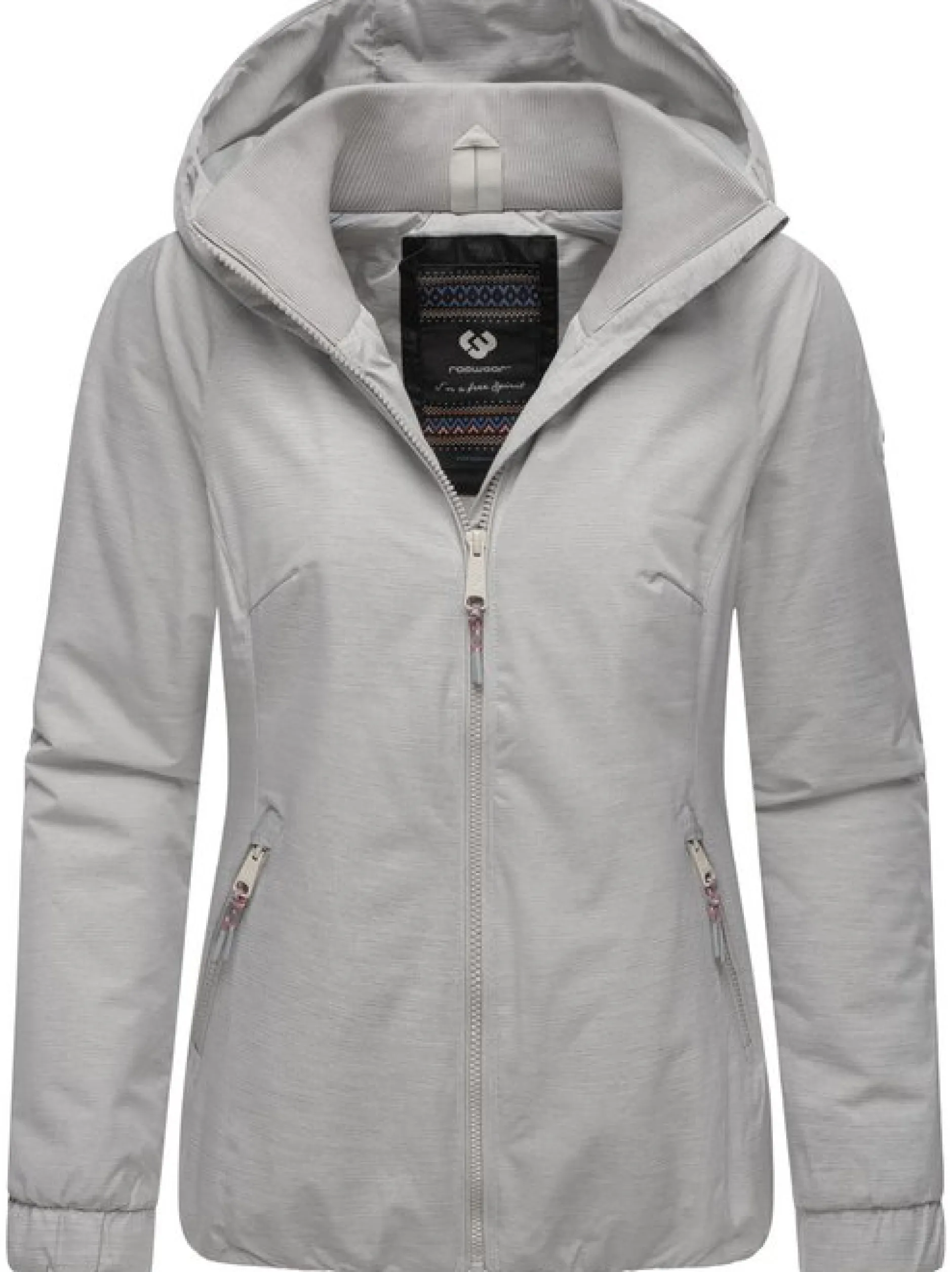 Ragwear Damen Winterjacke - Dizzie Warm Rain in grau