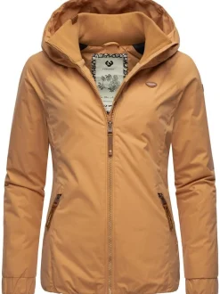 Ragwear Damen Winterjacke - Dizzie Winter in beige