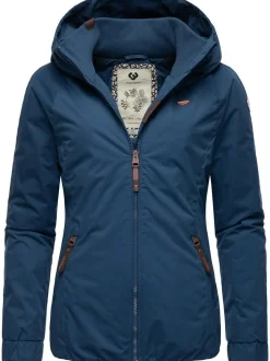 Ragwear Damen Winterjacke - Dizzie Winter in blau