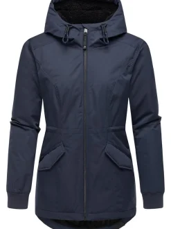 Ragwear Damen Winterjacke - Dowey Warm Rain in marine
