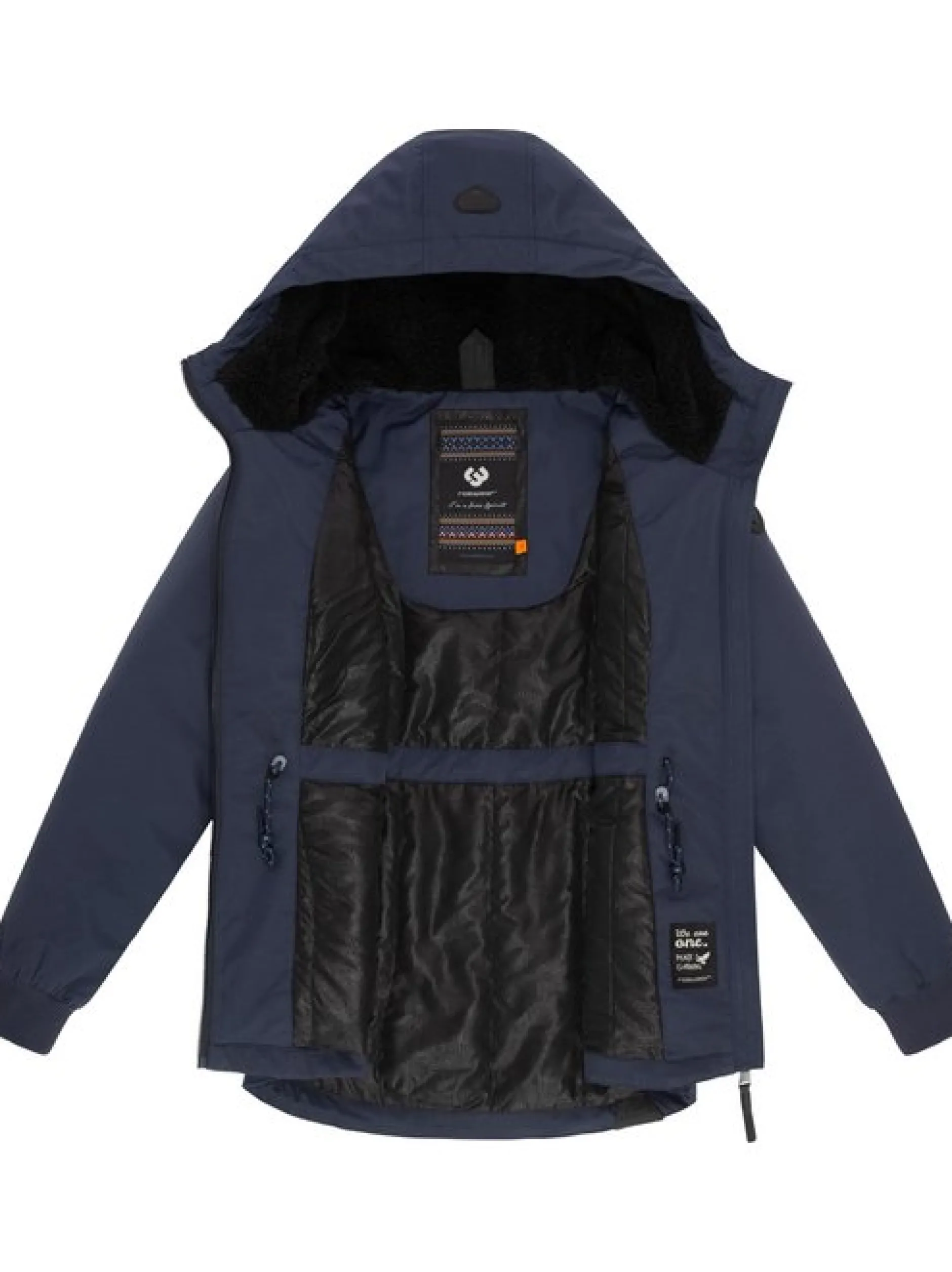 Ragwear Damen Winterjacke - Dowey Warm Rain in marine