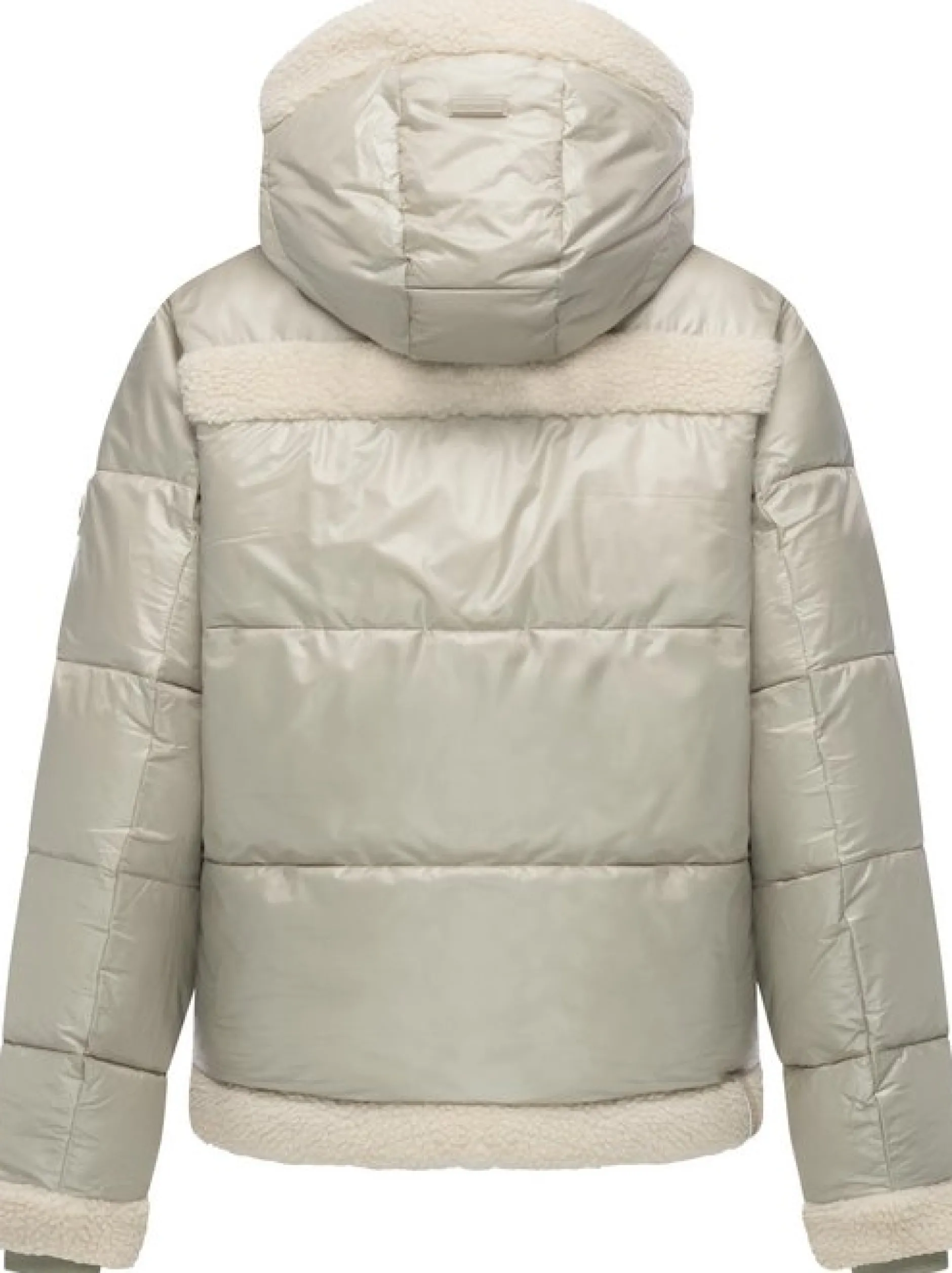 Ragwear Damen Winterjacke - Editah Shiny YOUMODO in beige
