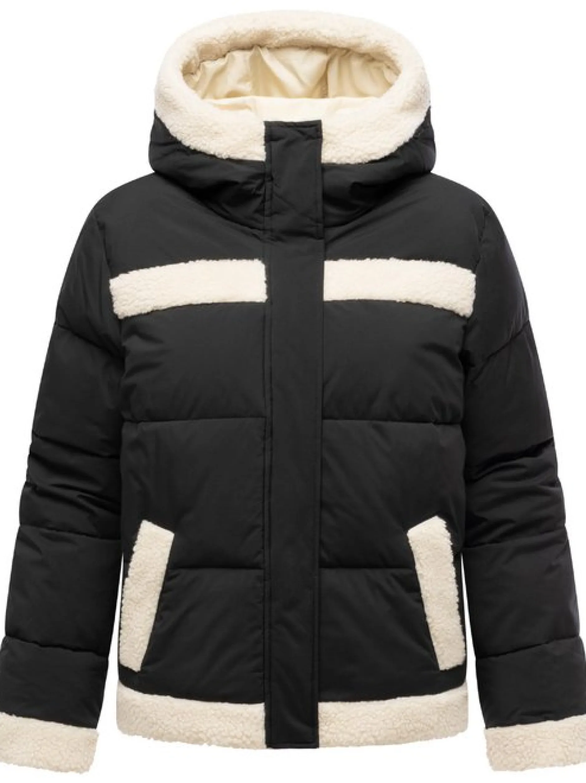 Ragwear Damen Winterjacke - Editah YOUMODO in schwarz