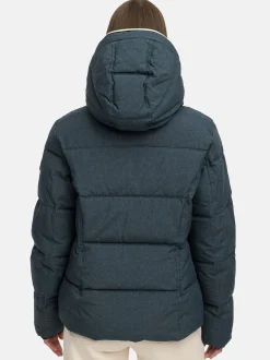 Ragwear Damen Winterjacke - Gleama Melange YOUMODO in grau