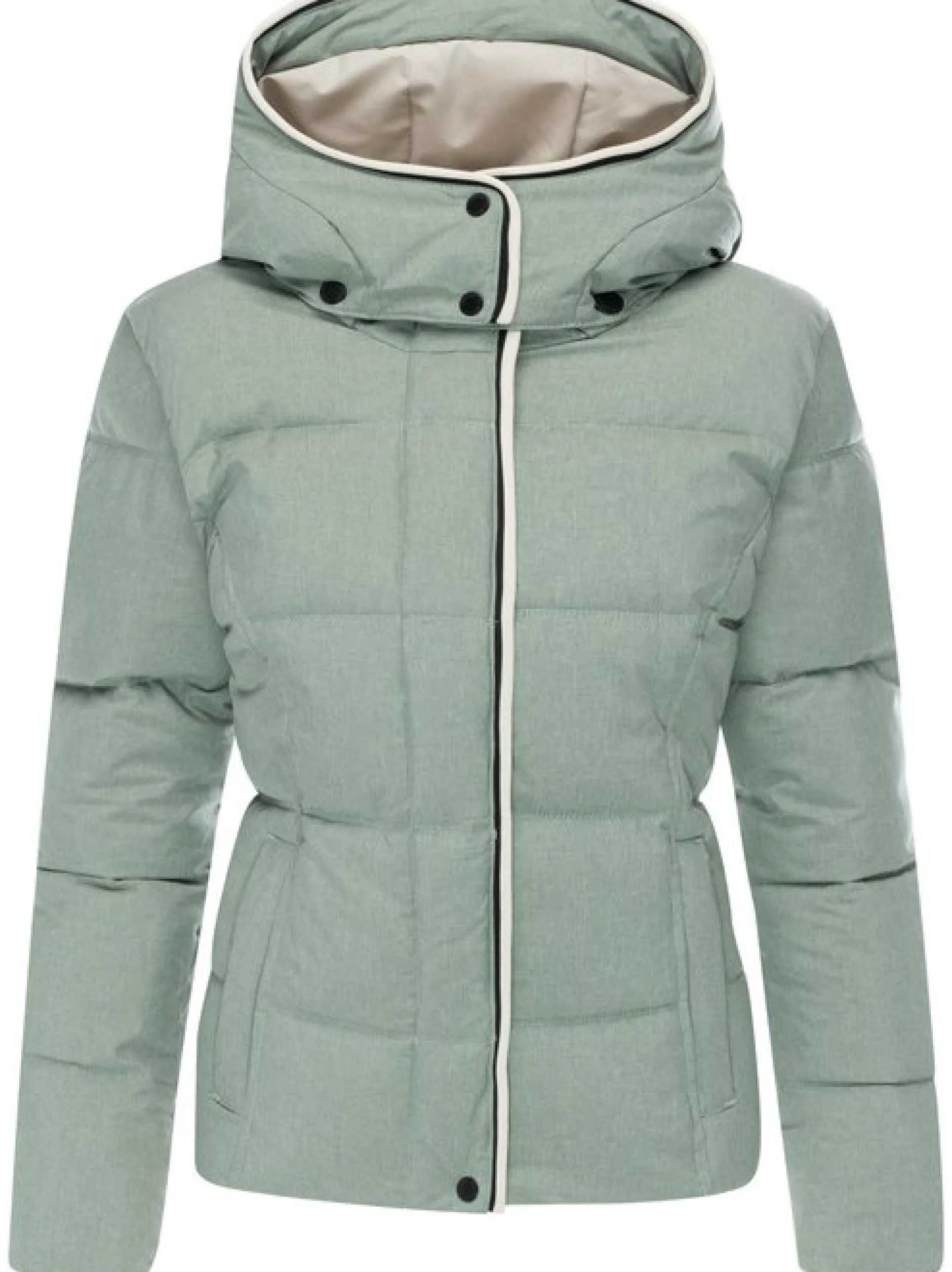Ragwear Damen Winterjacke - Gleama Melange YOUMODO in grün