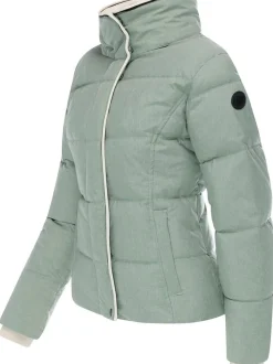 Ragwear Damen Winterjacke - Gleama Melange YOUMODO in grün