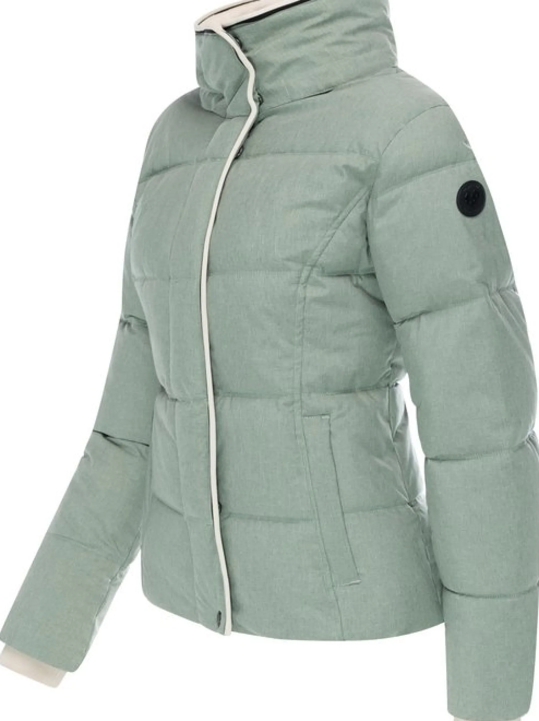 Ragwear Damen Winterjacke - Gleama Melange YOUMODO in grün