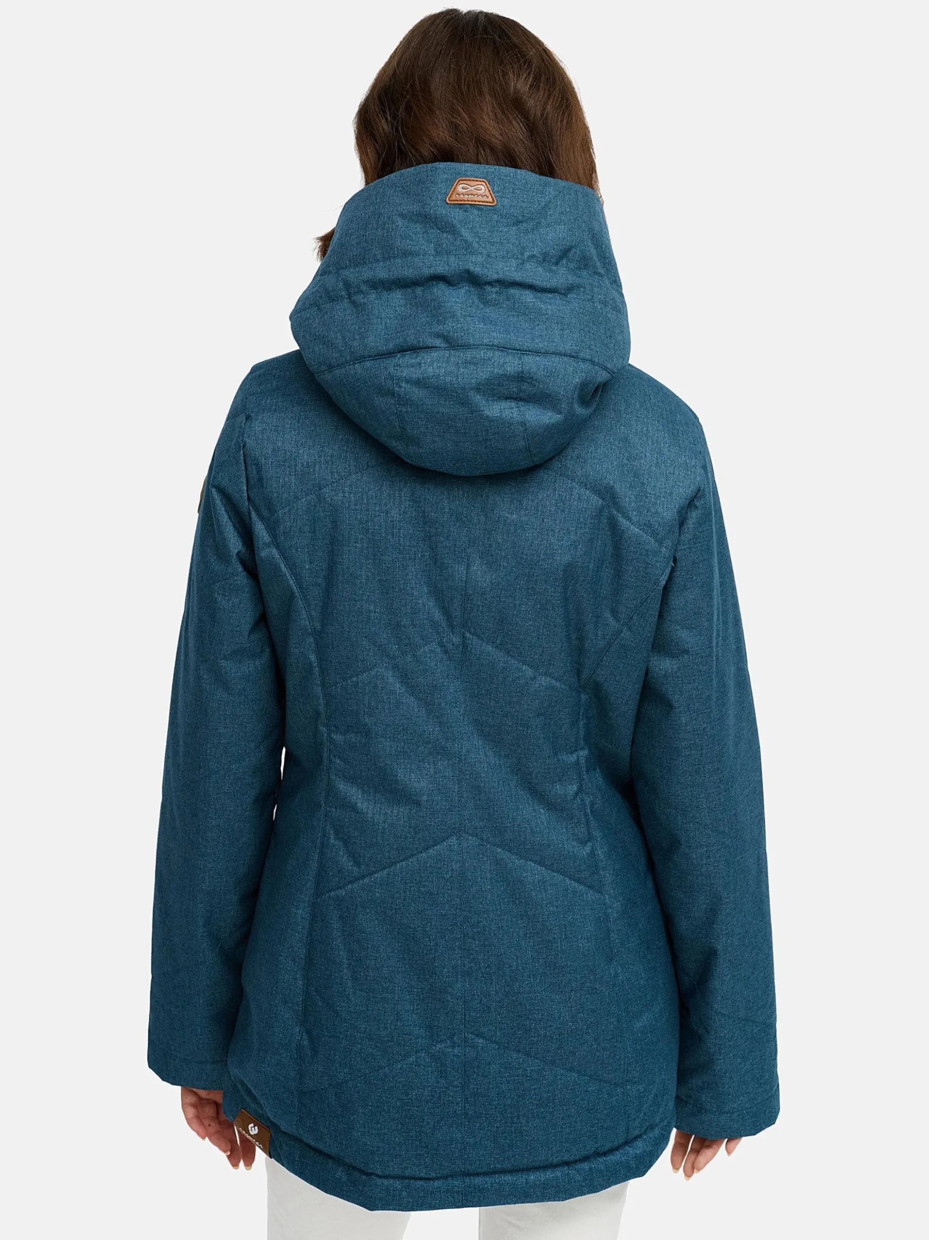 Ragwear Damen Winterjacke - Gordon in blue stone