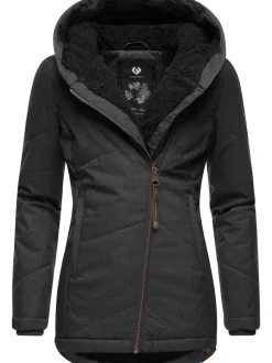 Ragwear Damen Winterjacke - Gordon in schwarz